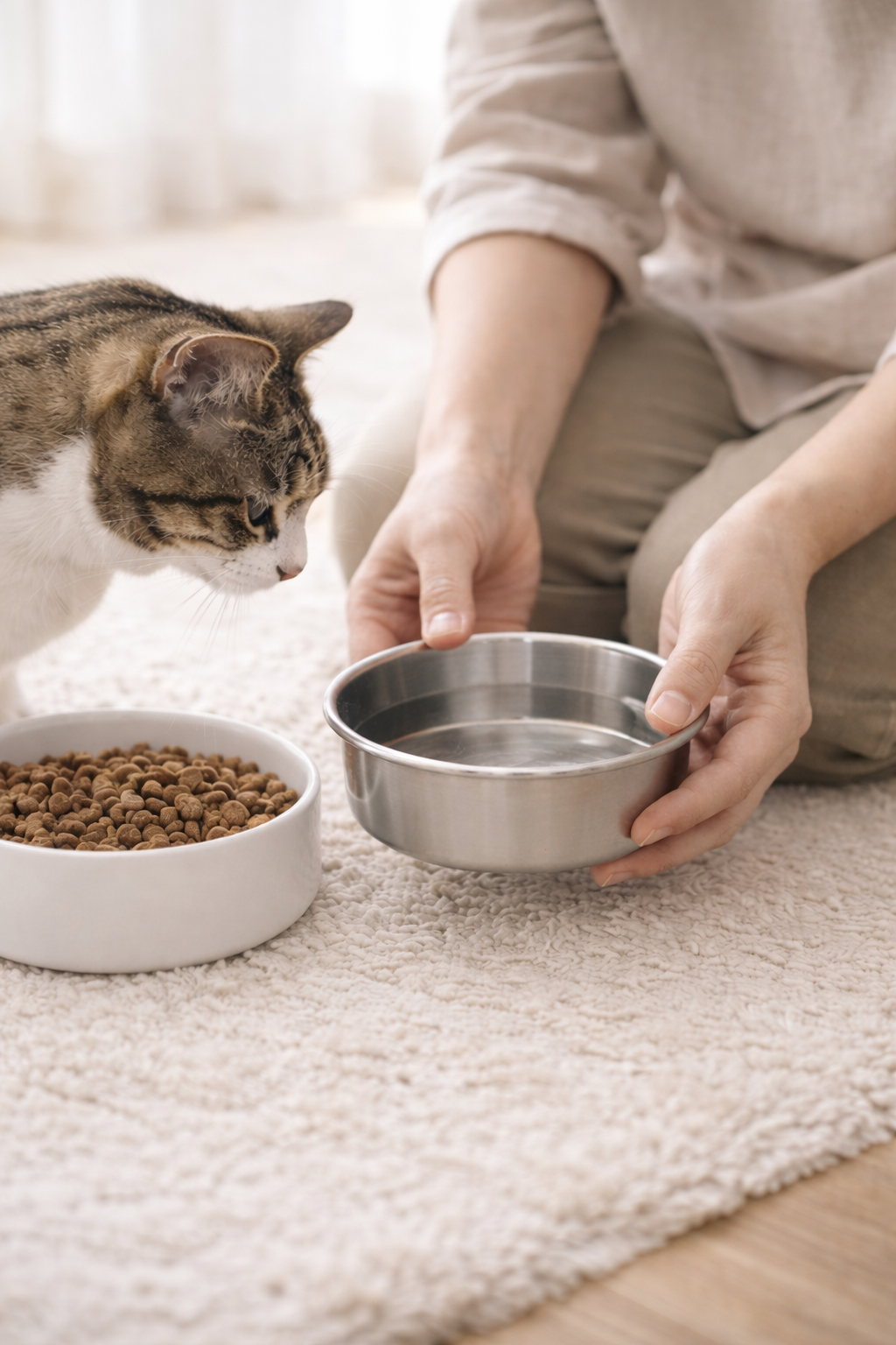 お食事のお世話